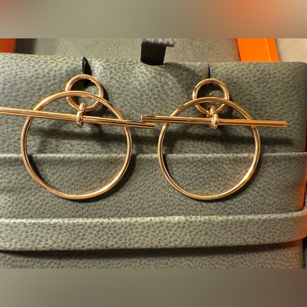 Hermes Loop earrings, small model